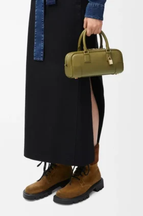 Bolso Amazona 23 Cropped en piel de becerro napa