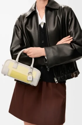 Bolso Amazona 23 Cropped en piel de becerro napa