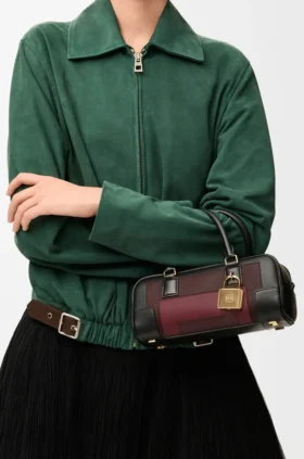 Bolso Amazona 23 Cropped en piel de becerro napa