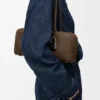 Bolso Amazona 31 Cropped en nubuck granulado Bolso Amazona 31 Cropped en nubuck granulado