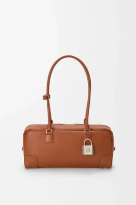 Bolso Amazona 31 Cropped en piel de becerro brillante