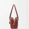 Bolso Amazona 31 Cropped en piel de becerro brillante Bolso Amazona 31 Cropped en piel de becerro brillante
