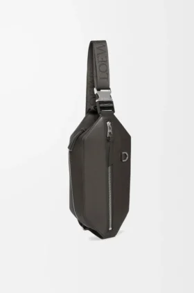 Bolso bandolera convertible en piel de becerro clásica