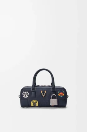 Bolso corto Cats Amazona 23 en mezclilla bordada