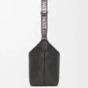 Bolso Cubi Crossbody en piel de becerro lisa y flexible con correa de jacquard Bolso Cubi Crossbody en piel de becerro lisa y flexible con correa de jacquard
