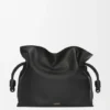 Bolso de mano Flamenco grande en piel de becerro napa Bolso de mano Flamenco grande en piel de becerro napa