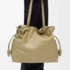Bolso de mano Flamenco grande en piel de becerro napa Bolso de mano Flamenco grande en piel de becerro napa