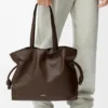 Bolso de mano Flamenco grande en piel de becerro napa Bolso de mano Flamenco grande en piel de becerro napa
