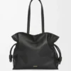 Bolso de mano Flamenco grande en piel de becerro napa Bolso de mano Flamenco grande en piel de becerro napa