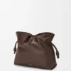 Bolso de mano Flamenco grande en piel de becerro napa Bolso de mano Flamenco grande en piel de becerro napa