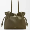 Bolso de mano Flamenco grande en piel de becerro napa Bolso de mano Flamenco grande en piel de becerro napa