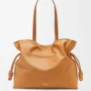 Bolso de mano Flamenco grande en piel de becerro napa Bolso de mano Flamenco grande en piel de becerro napa