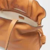 Bolso de mano Flamenco grande en piel de becerro napa Bolso de mano Flamenco grande en piel de becerro napa