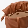 Bolso de mano Flamenco grande en piel de becerro napa Bolso de mano Flamenco grande en piel de becerro napa