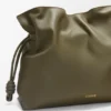 Bolso de mano Flamenco grande en piel de becerro napa Bolso de mano Flamenco grande en piel de becerro napa