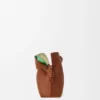 Bolso de mano «Flamenco» mediano en capas, de piel de becerro napa Bolso de mano «Flamenco» mediano en capas, de piel de becerro napa