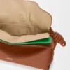 Bolso de mano «Flamenco» mediano en capas, de piel de becerro napa Bolso de mano «Flamenco» mediano en capas, de piel de becerro napa