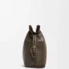 Bolso de mano Flamenco mediano en piel de becerro napa Bolso de mano Flamenco mediano en piel de becerro napa