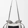 Bolso de mano Flamenco mediano en piel de becerro napa