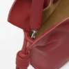 Bolso de mano Flamenco mediano en piel de becerro napa Bolso de mano Flamenco mediano en piel de becerro napa