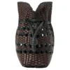 Bolso de mano Flamenco mediano «Negro-marrón» a411Fc1Xdn-1103 Bolso de mano Flamenco mediano «Negro-marrón» a411Fc1Xdn-1103
