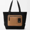 Bolso Flex con cremallera en lona y gamuza Bolso Flex con cremallera en lona y gamuza