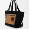Bolso Flex con cremallera en lona y gamuza Bolso Flex con cremallera en lona y gamuza