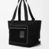 Bolso Flex con cremallera en lona y gamuza Bolso Flex con cremallera en lona y gamuza