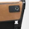 Bolso Flex Messenger mediano en lona y gamuza Bolso Flex Messenger mediano en lona y gamuza