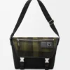 Bolso Flex Messenger mediano en lona y gamuza cepillada Bolso Flex Messenger mediano en lona y gamuza cepillada