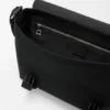 Bolso Flex Messenger mediano en lona y gamuza cepillada Bolso Flex Messenger mediano en lona y gamuza cepillada