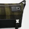 Bolso Flex Messenger mediano en lona y gamuza cepillada Bolso Flex Messenger mediano en lona y gamuza cepillada