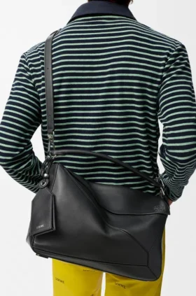 Bolso grande «Featherlight Puzzle» en piel de cordero napa