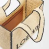 Bolso grande Loewe Font Tote de rafia