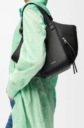 Bolso Hammock Flip en piel de becerro clásica