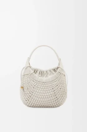 Bolso hobo «Diamond» de piel de becerro