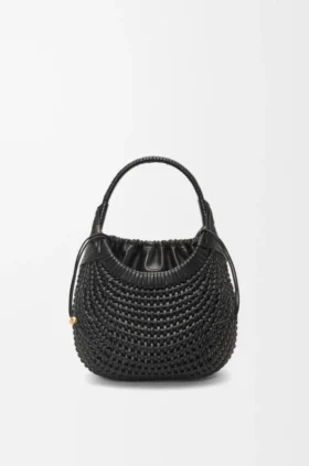 Bolso hobo «Diamond» de piel de becerro