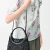 Bolso hobo «Diamond» de piel de becerro Bolso hobo «Diamond» de piel de becerro