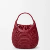 Bolso hobo «Diamond» de piel de becerro