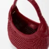 Bolso hobo «Diamond» de piel de becerro