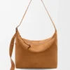 Bolso hobo «Loop» grande en piel de becerro de gamuza Bolso hobo «Loop» grande en piel de becerro de gamuza