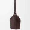 Bolso Hobo Loop grande en piel de becerro granulada y flexible Bolso Hobo Loop grande en piel de becerro granulada y flexible