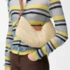 Bolso loewe Swing mediano de rafia y piel de becerro Bolso loewe Swing mediano de rafia y piel de becerro