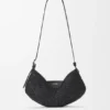 Bolso loewe Swing mediano de rafia y piel de becerro Bolso loewe Swing mediano de rafia y piel de becerro