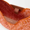 Bolso loewe Swing mediano de rafia y piel de becerro Bolso loewe Swing mediano de rafia y piel de becerro