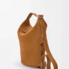 Bolso «Loop» de piel de becerro en gamuza Bolso «Loop» de piel de becerro en gamuza