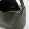 Bolso Loop Hobo mediano en piel de becerro granulada y flexible Bolso Loop Hobo mediano en piel de becerro granulada y flexible