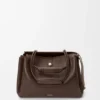 Bolso Madrid grande en piel de becerro flexible
