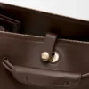 Bolso Madrid grande en piel de becerro flexible