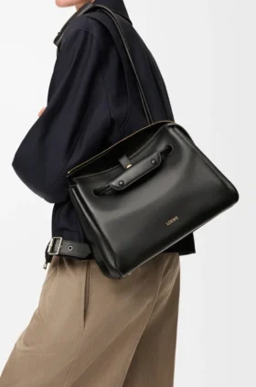 Bolso Madrid mediano en piel de becerro flexible